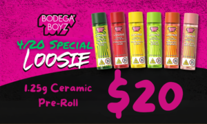 Bodega Boyz !.25g Ceramic Pre-Roll Special